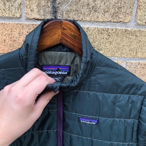 Patagonia Nano Puff Jacket Green - Picture 5 of 11